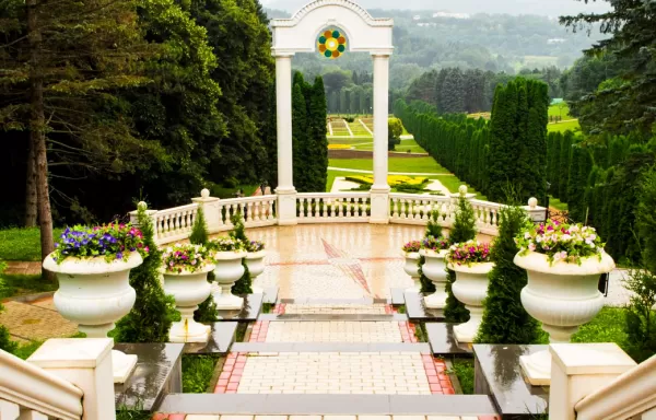 Расположение «Центрального военного санатория» в г. Кисловодске - фотография