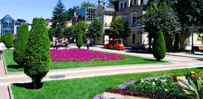 Расположение «Центрального военного санатория» в г. Кисловодске - фотография